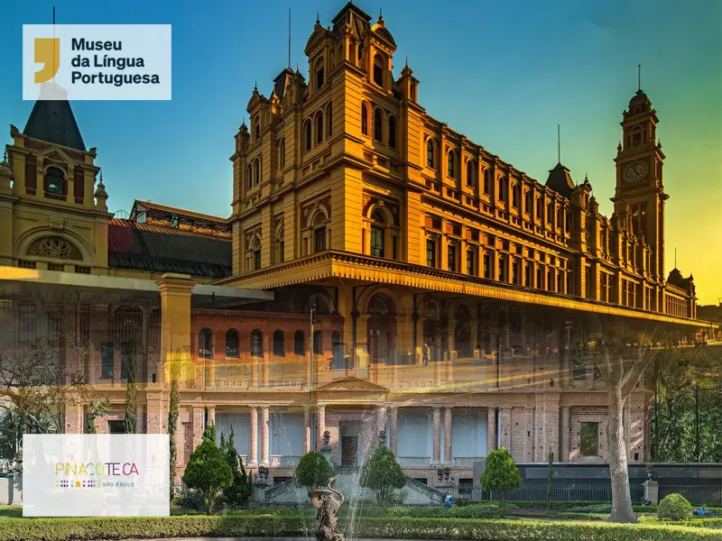 museu da lingua portuguesa e pinacoteca